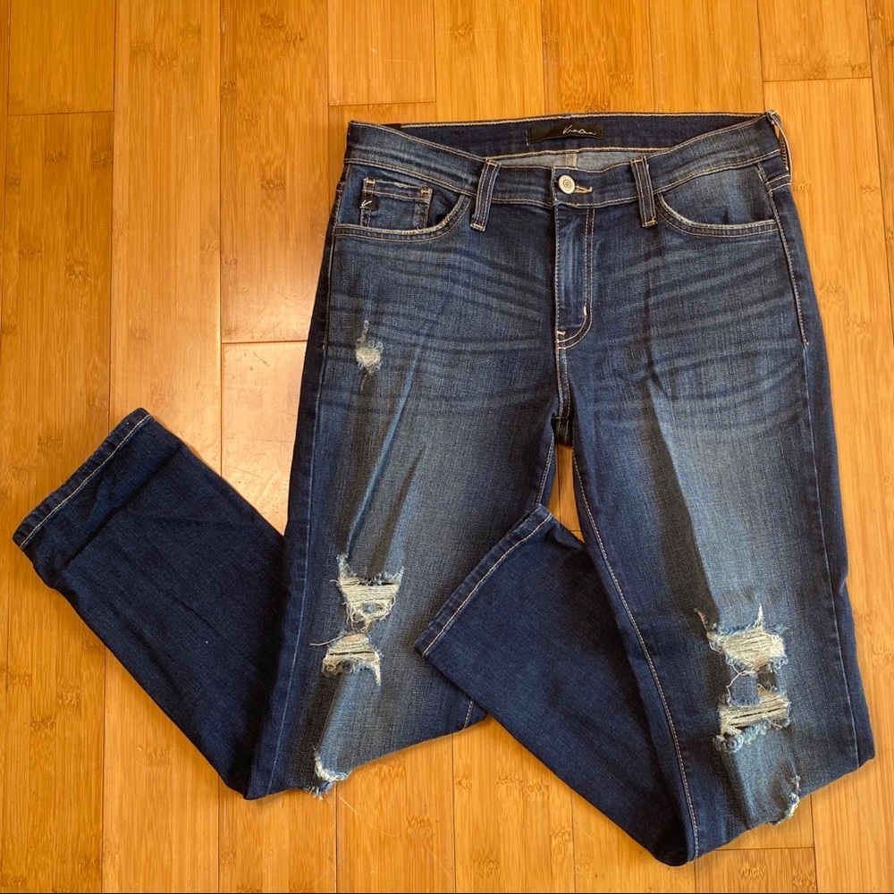 KANCAN Mid-Rise Skinny Stretch Crop Jean Edita 26 - Picture 2 of 9